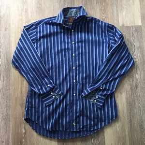Men’s Striped Tailorbyrd Button Down